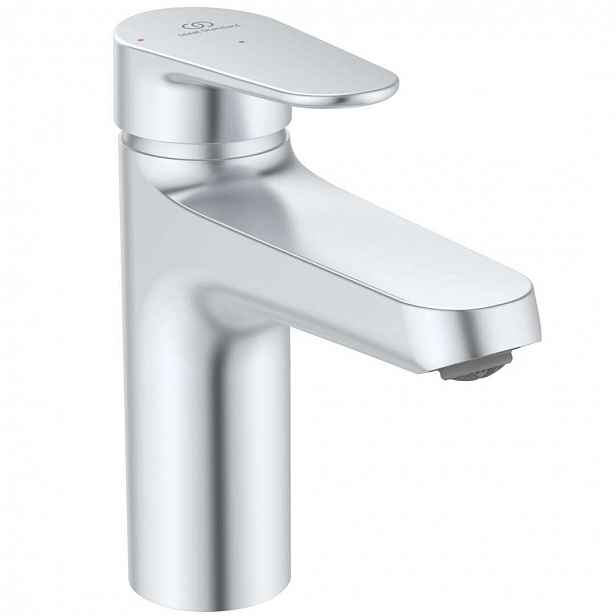 Ideal Standard ALU+ - Umyvadlová baterie s výpustí Click-Clack, BlueStart, stříbrná BE130SI