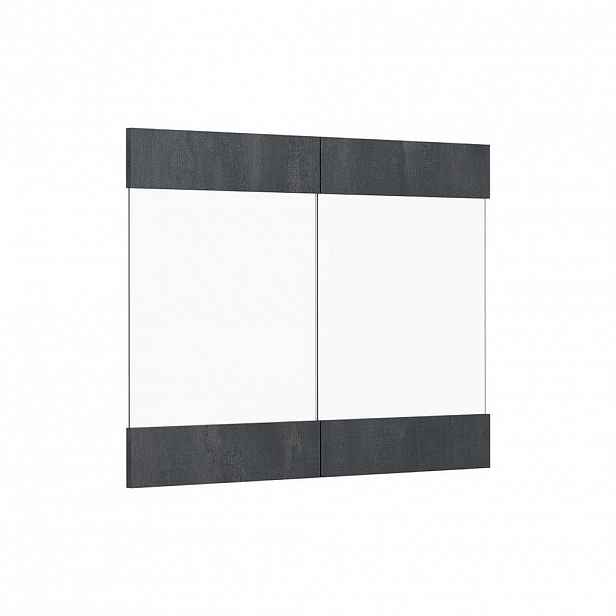 Vicco KUCHYŇSKÁ DVÍŘKA R-Line Černý beton 79.2 x 59 cm nábytková čela pro závěsnou vitrínu