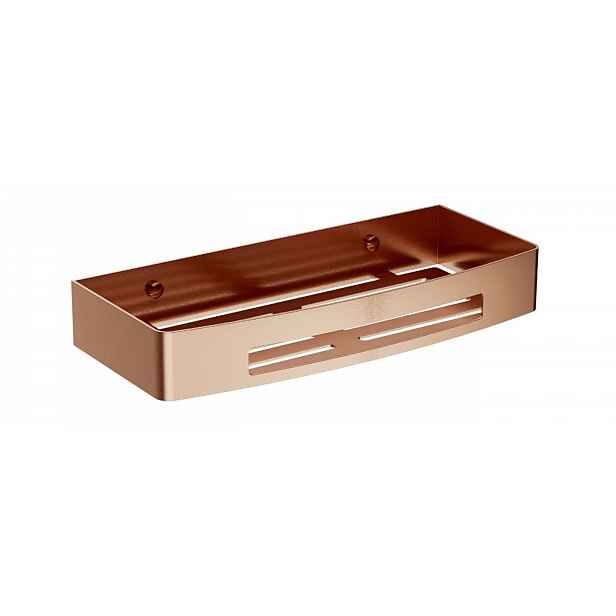 OMNIRES Uni - Polička, délka 30 cm, kartáčovaná měď UN10331CPB