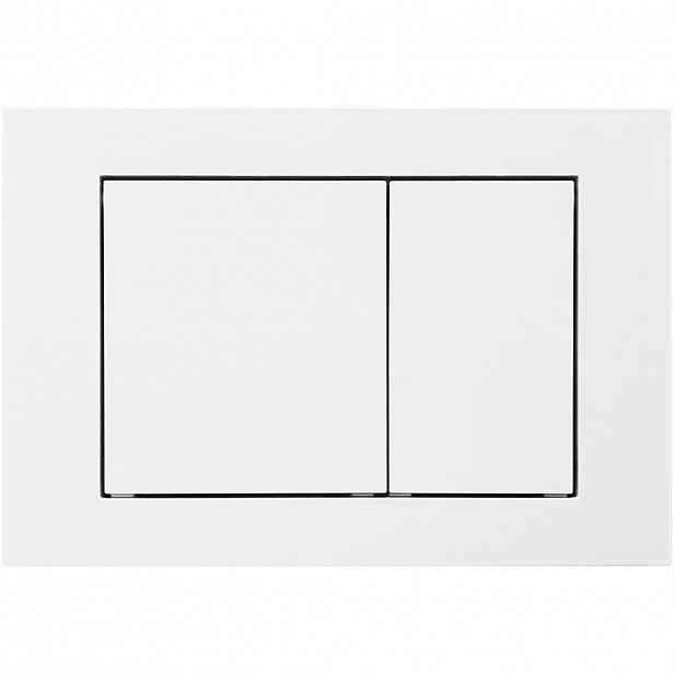 Ovládací tlačítko splachování Maxio k WC modulu Basic - ABS - bílá