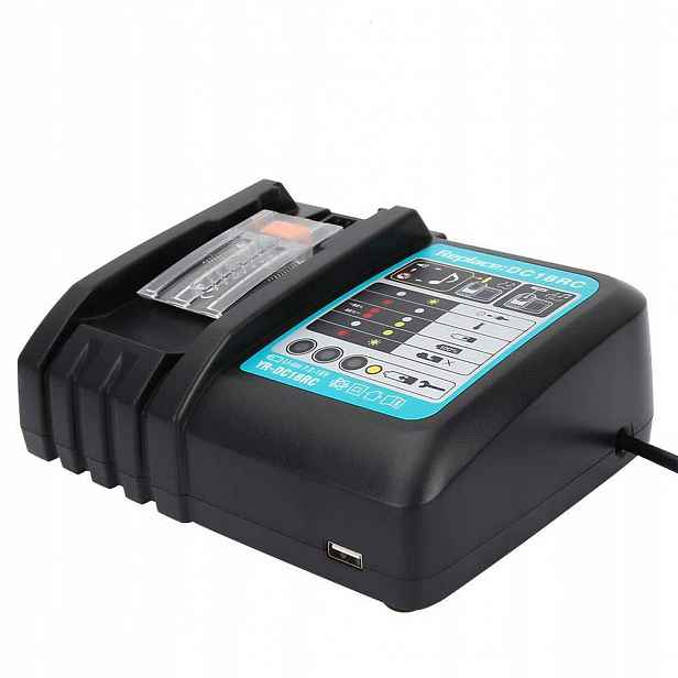 Rychlonabíječka pro Makita DC18RC 14,4-18V Li-Ion