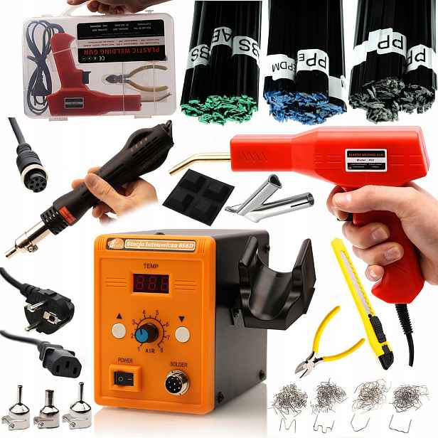 Svářečka Plastů Sada Prowelder 858D 700W Pro Opravy Automobilů Od Firmy Yihua