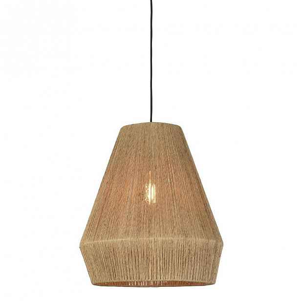 Závěsné jutové svítidlo Good&Mojo Iguazu, ⌀ 40 cm