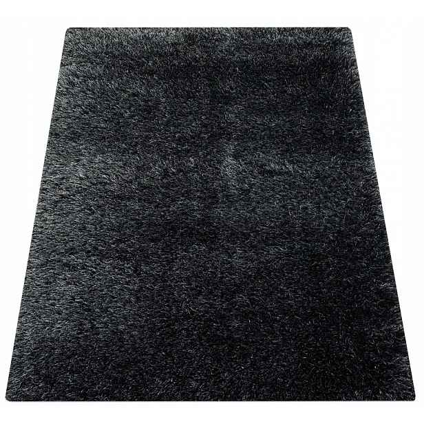 Koberec Shaggy Silný Do Obývacího Pokoje Ložnice Měkký A Odolný 80X150