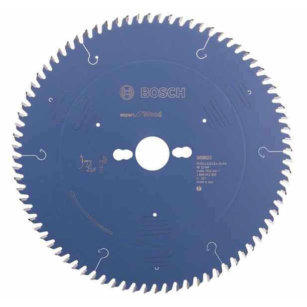 Kotouč pilový Bosch Expert for Wood 250×30×2,5 mm 80 z.