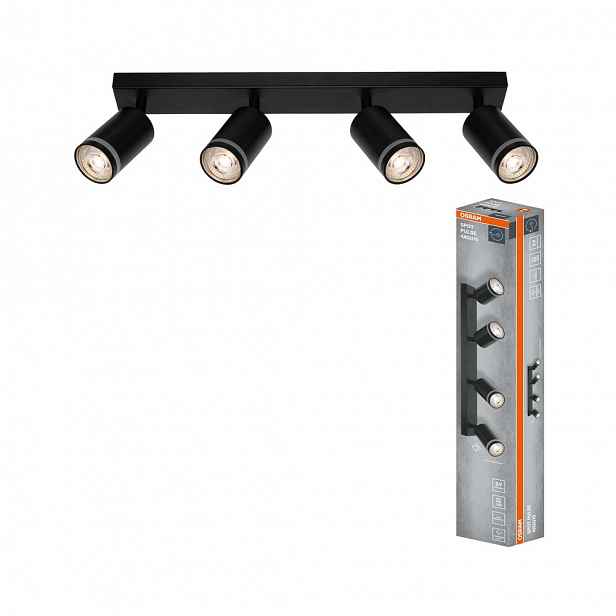 Led Spot Pulse 4XGU10 Bk