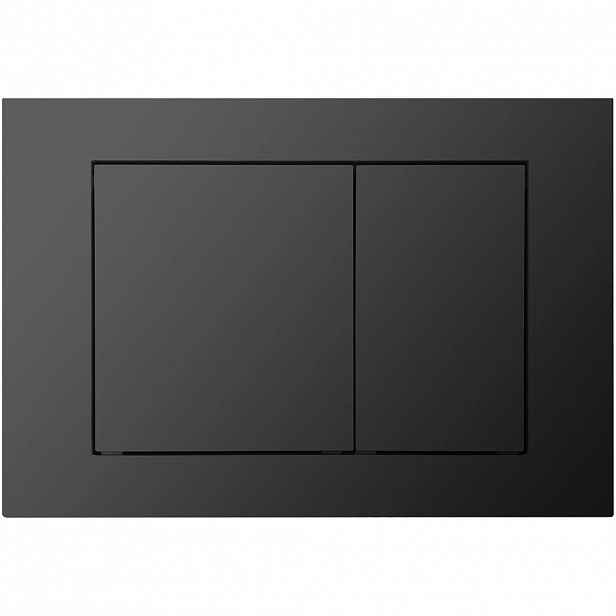 Ovládací tlačítko splachování Maxio k WC modulu Basic - ABS - černá matná