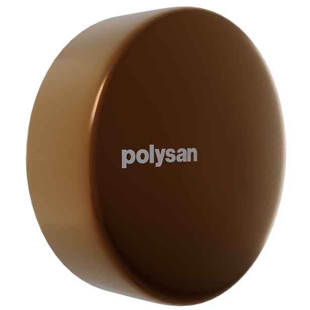 Polysan Ovládání výpusti vanové soupravy, měď mat