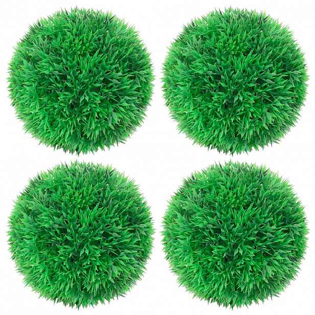 vidaXL Umělé buxus koule 4 ks 12 cm