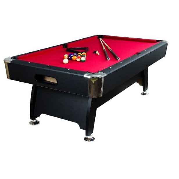GamesPlanet® 9515 Kulečníkový stůl pool billiard kulečník 8 ft s vybavením