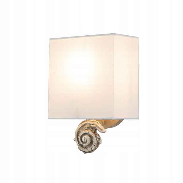 Nástěnná lampa Swirl Bílá 1xE27 60W IP20 Flambeau