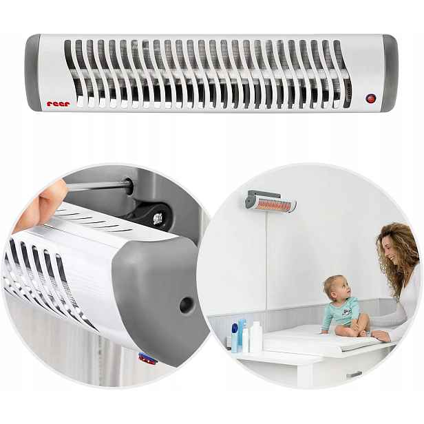Reer Tepelný Zářič Pro Miminka Ohřívač Easy Heat 500 W