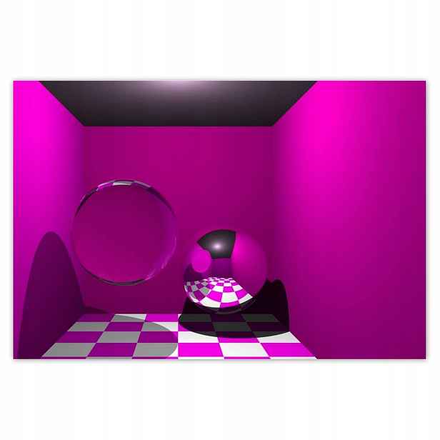Plakáty 200x135 Fialový pokoj