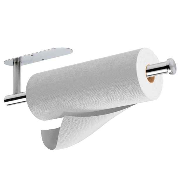 Držák na kuchyňské utěrky, kovový nerezový VILDE