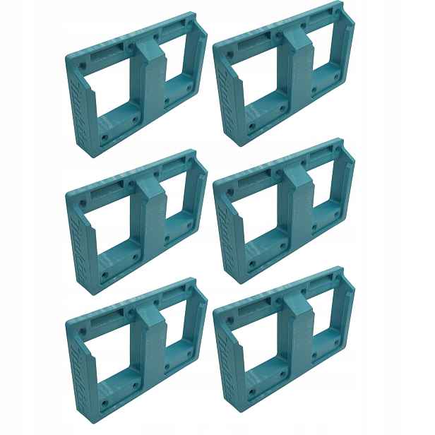 Dvojitý držák na baterie je vhodný pro Makita Lxt 18V 6 Ks.