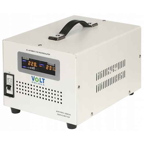 Stabilizátor Síťového Napětí AVR-PRO-3000VA Volt Polska