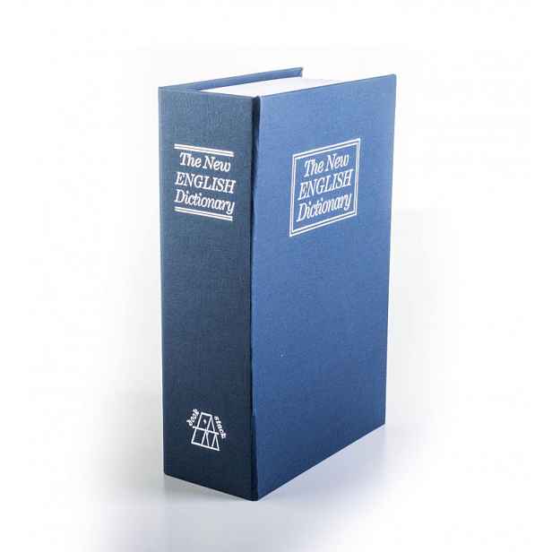 G21 60011 Trezor kniha 180 x 115 x 55 mm modrá