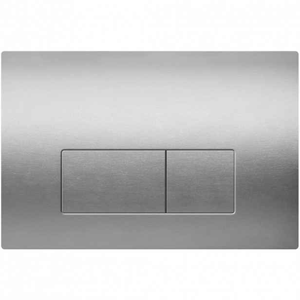 Ovládací tlačítko splachování Modulo k WC modulu Basic - ABS - stříbrná