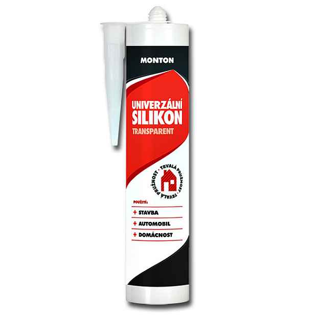 Tmel silikonový Soudal Monton transparentní 310 ml