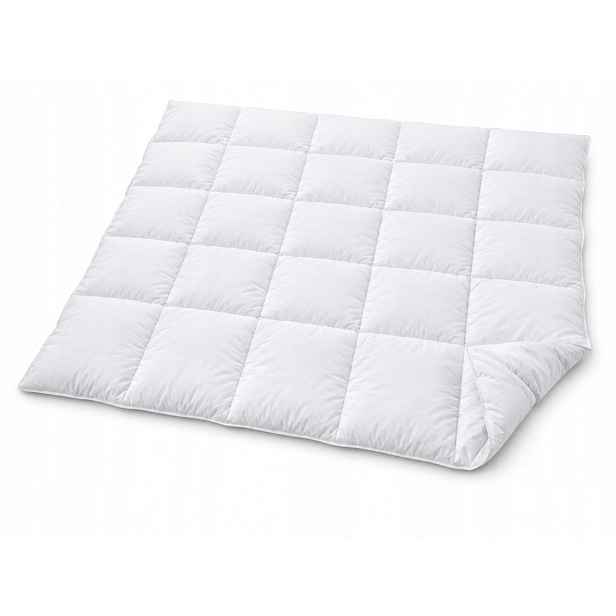 Celoroční přikrývka 160×200 cm, 100% polyester, barva bílá