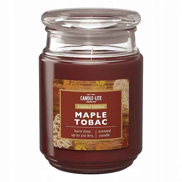 Velká svíčka Maple Tobac Candle-lite