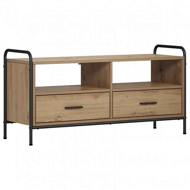 vidaXL Televizní skříň 67,5 x 33 x 50 cm Dub artisan Kompozitní dřevo