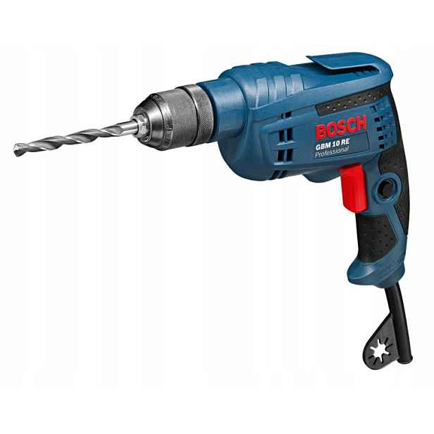 Bosch Vrtačka Bez Příklepu 600W Gbm 10 Re Rychloupínací Sklíčidlo 0601473600