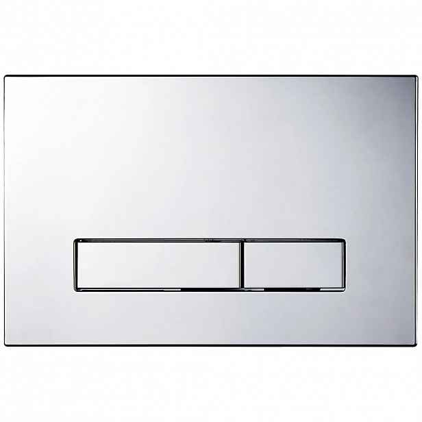 Ovládací tlačítko splachování Slim k WC modulu Profi - ABS - chrom