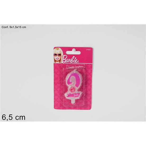 PROHOME - Svíčka dortová 2 Barbie