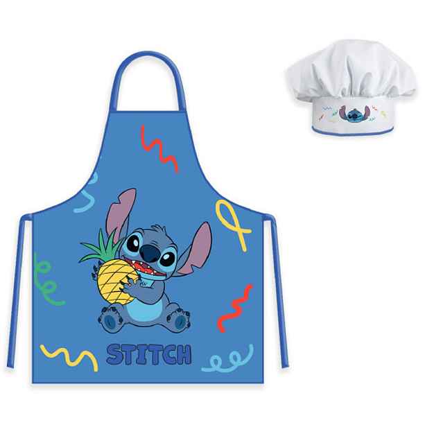 TEMU Lilo a Stitch, Zástěra pro děti s hvězdného psa a ananasu, sada 2 ks