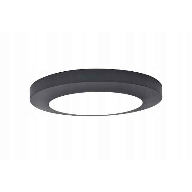 Fasádní lampa Stropní Svítidlo Venkovní Kayah Led Šedá IP54 Lustec