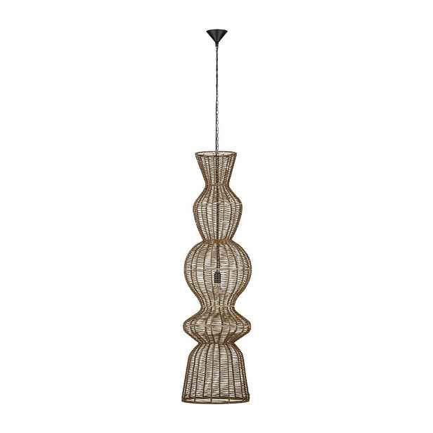 Provazové závěsné svítidlo v přírodní barvě ø 38 cm Breena – Nova Luce