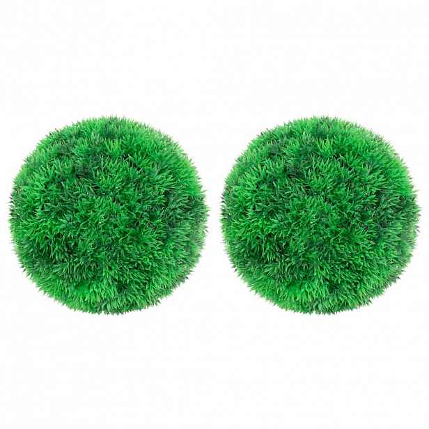 vidaXL Umělé buxus koule 2 ks 22 cm