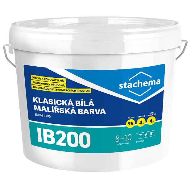 Malba interiérová Stachema IB200 bílá 15 kg