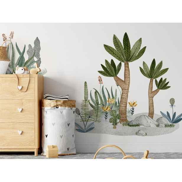 Yokodesign Sada nálepek Pravěké rostliny