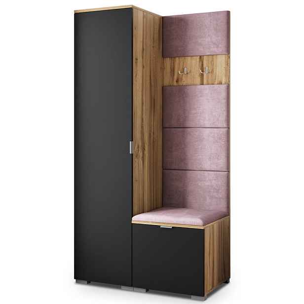 MASSENO MODERNÍ PŘEDSÍŇOVÁ SESTAVA LORI, 95/181/51 cm, dub Wotan