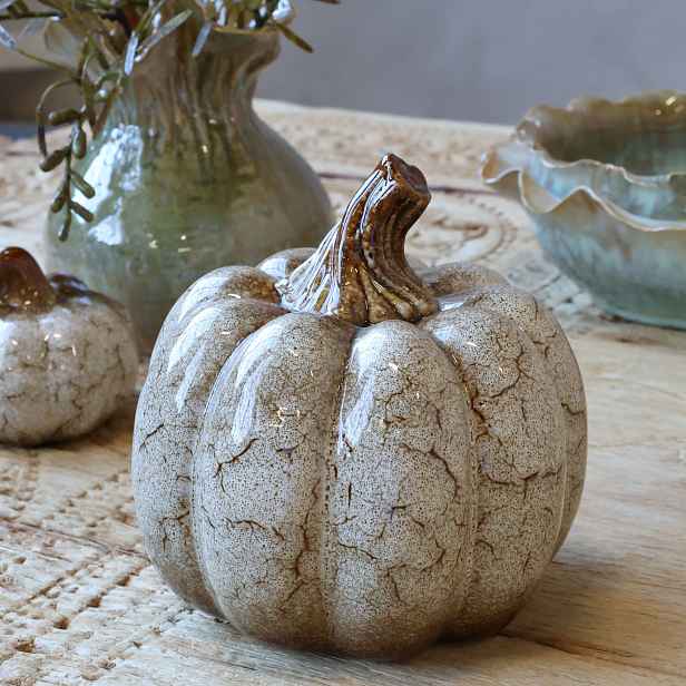 Latté keramická Dýně Chic Antique – Ø 15*15 cm Chic Antique