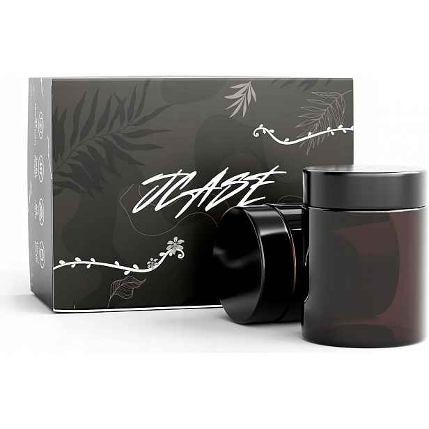 Sklenice Na Bylinky Uv 2×100ML Hermetické Černé