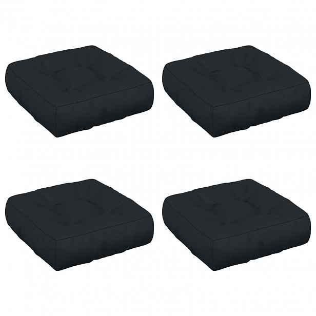 vidaXL Polstry ve 4 kusech VIANEN 4 pcs 100% polyester Tmavě modrá