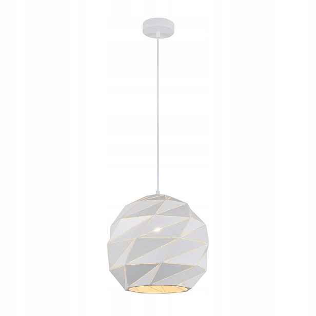 Závěsná lampa Italux Palermo Led moderní bílá