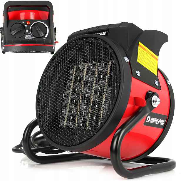 Elektrický Ohřívač 2000 W, Ohřívač, Ventilátor, Termoventilátor Farelka