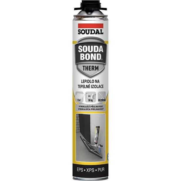Pěna polyuretanová Soudal Soudabond THERM pistolová 750 ml