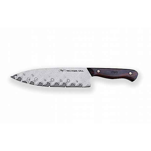 Nůž šéfkuchaře Gyuto 200 Dellinger Kita North Damaskus