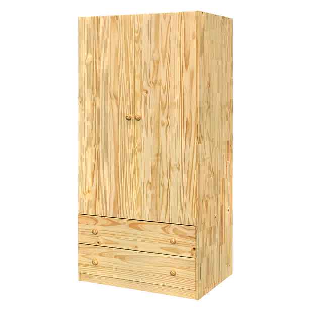 Skříň AMENTET 2D2S, masiv smrk