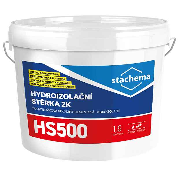 Stěrka hydroizolační 2K Stachema HS500 7 kg