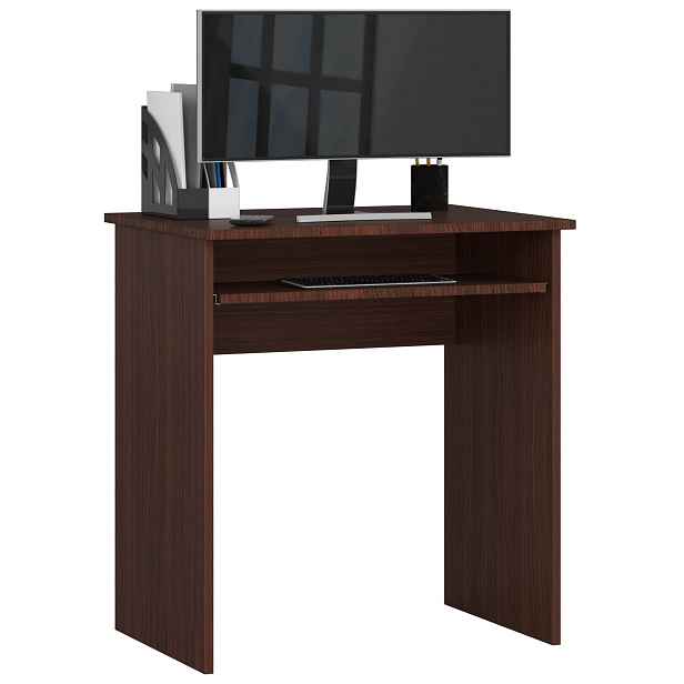 Ak furniture Psací stůl Star volně stojící wenge