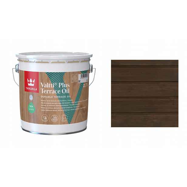 Tikkurila Valtti Plus Terrace Oil 2,7L 234A Otter Olej Na Terasy