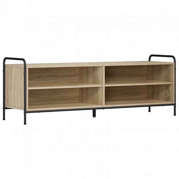 vidaXL Televizní skříň 140 x 39,5 x 50 cm Dub sonoma Kompozitní dřevo