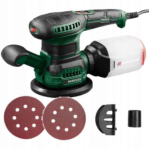 Elektrická excentrická bruska Parkside Pexs 300 C3, 300 W, Ø 125 mm