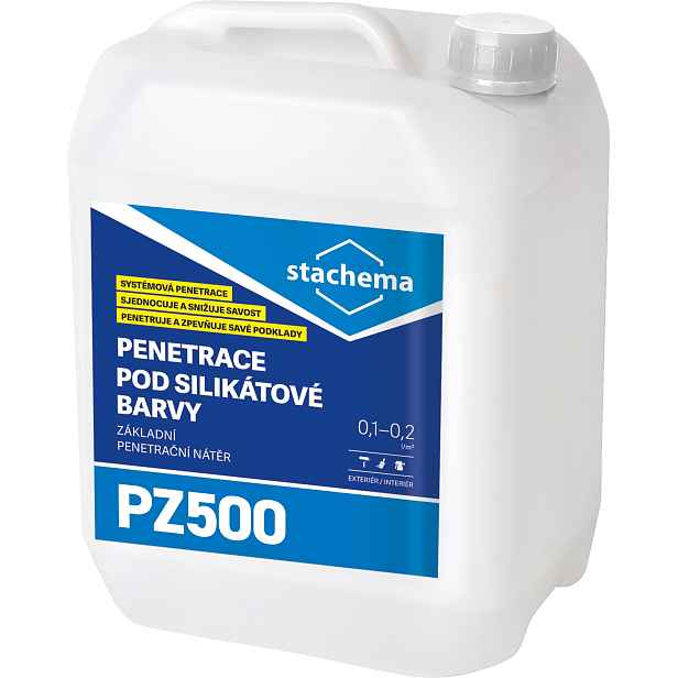Penetrace pod silikátové barvy Stachema PZ500 5 l